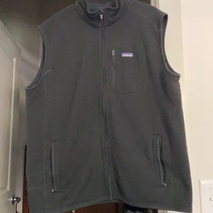 Patagonia fleece zip up vest